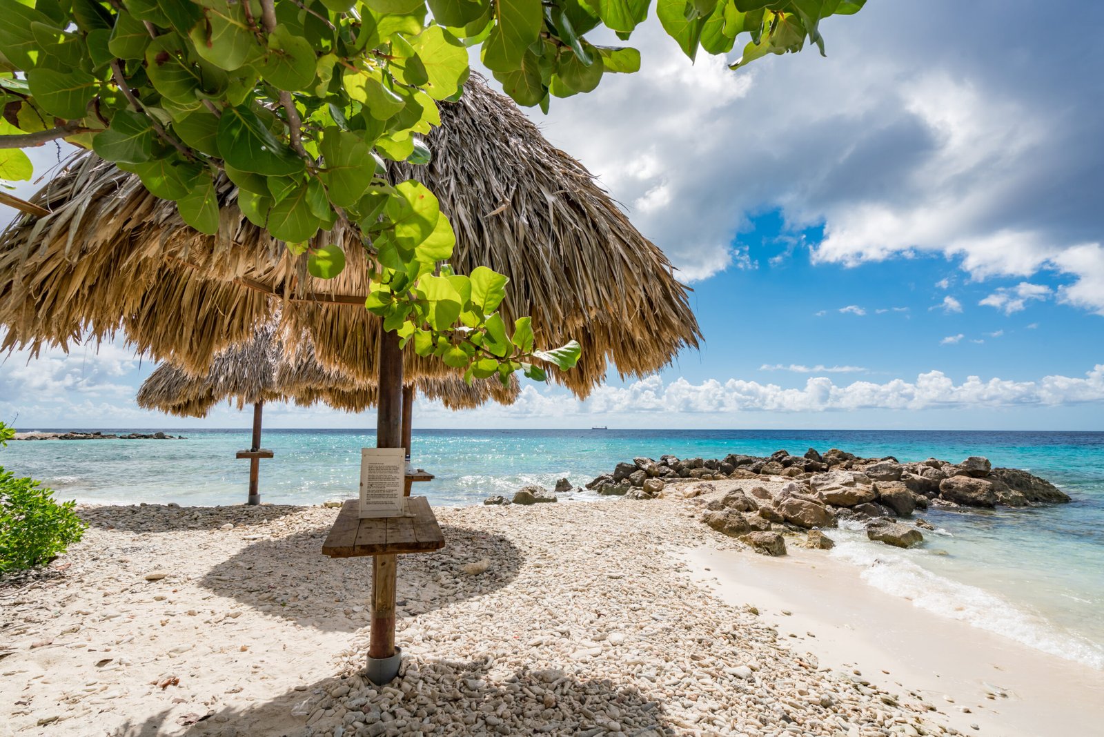 Caribbean coastal scenery in southern Quintana Roo